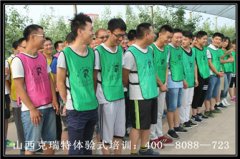 汾州金核桃2015团推拓展训练
